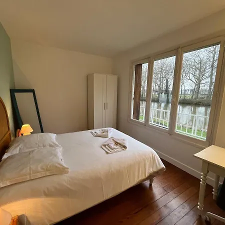Appartement Tableau Vue Exceptionnelle Sur L'Orne Caen Exterior photo
